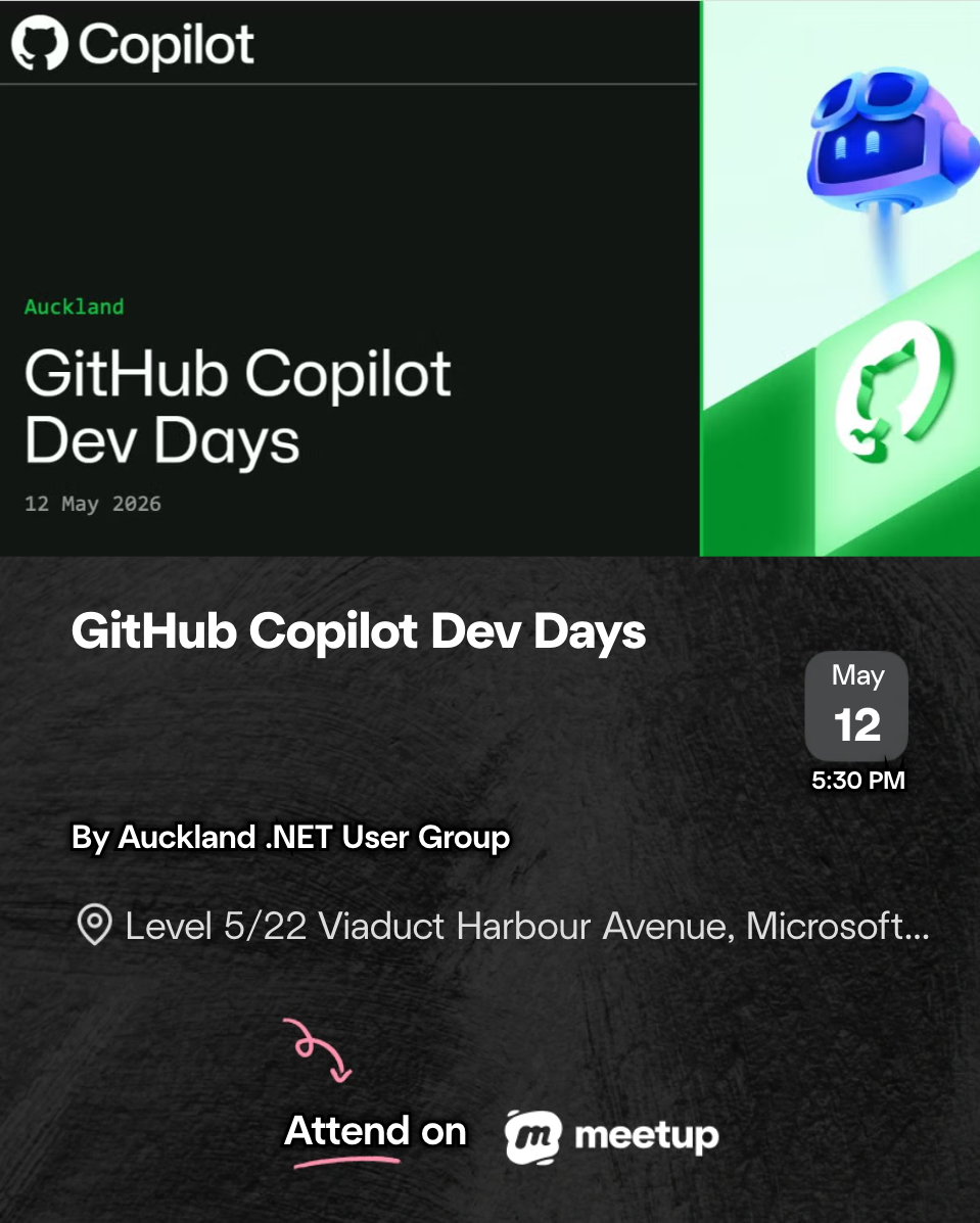 GitHub Copilot Dev Days